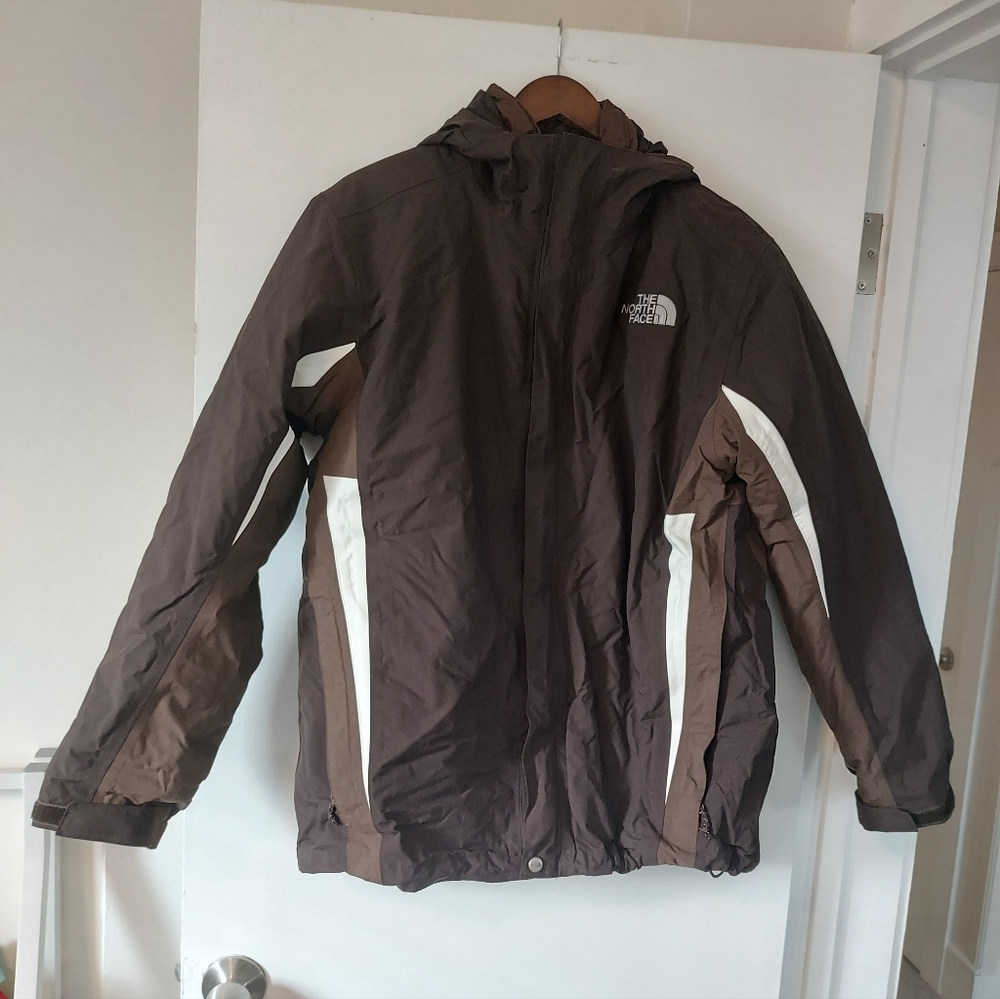 The North Face Heavyweight Removable Liner Cold Weather Coat Size Large Brown